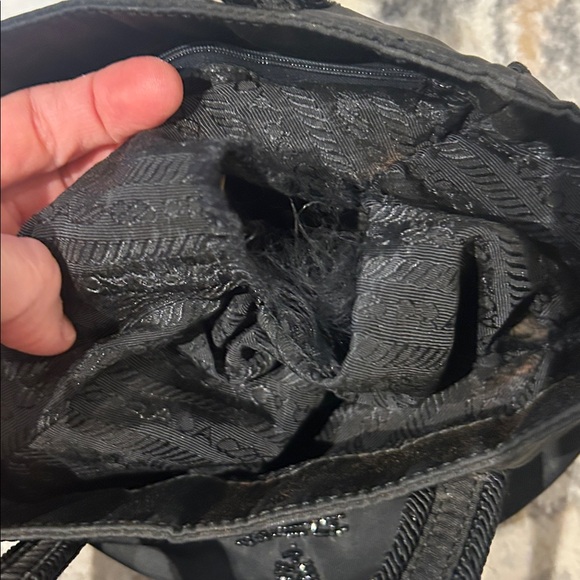 Vintage prada bag *HOLE - Picture 6 of 9